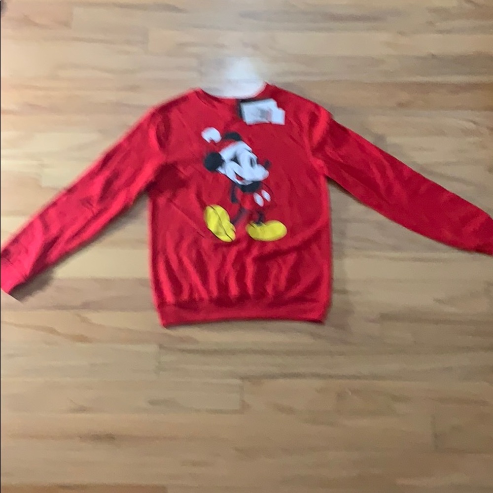 Disney  Mickey Mouse Christmas sweatshirt size XS